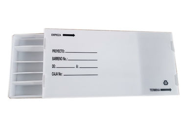 गुणवत्ता  Coroplast PP Mineral Drill core Corrugated Plastic Box फैक्टरी