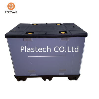 पीपी मधुमक्खी पैकेजिंग बॉक्स एचडीपीई पैलेट आस्तीन बॉक्स लॉजिस्टिक स्थानांतरण के लिए