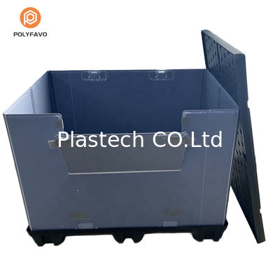 पीपी मधुमक्खी पैकेजिंग बॉक्स एचडीपीई पैलेट आस्तीन बॉक्स लॉजिस्टिक स्थानांतरण के लिए