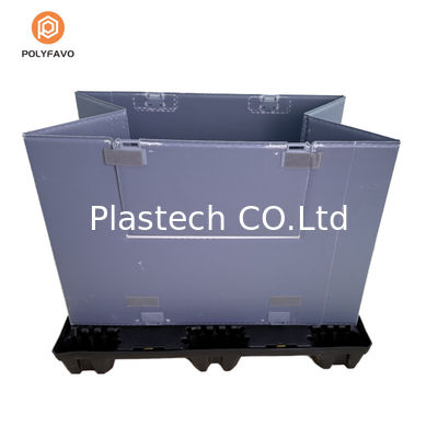 पीपी मधुमक्खी पैकेजिंग बॉक्स एचडीपीई पैलेट आस्तीन बॉक्स लॉजिस्टिक स्थानांतरण के लिए