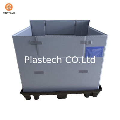 1200x1000x900mm स्टैकेबल एचडीपीई पारदर्शी प्लास्टिक स्लीव पैकेजिंग
