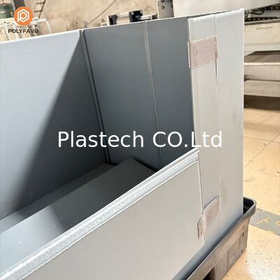 Collapsible Plastic Containers 1220x1140mm Collapsible Feature Pallet Sleeve Box Plastics Boxes