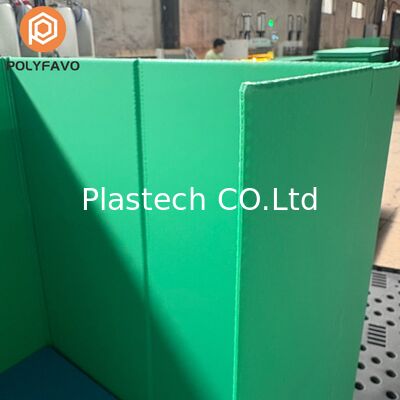 Collapsible Bulk Box Wall Thickness 10mm 12mm Options, Custom Cutouts Windows, Stackable Returnable Pallet Box Logo Print