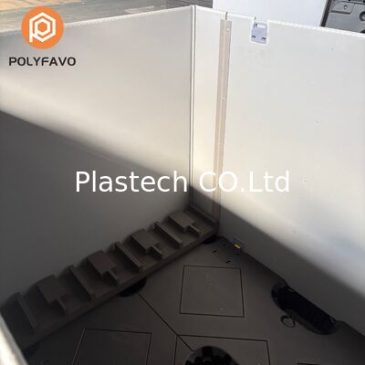 Two C Type Coaming Box for Auto Parts Packaging, EVA Lining Protective Pallet Box, Foldable Sleeve Container Stackable