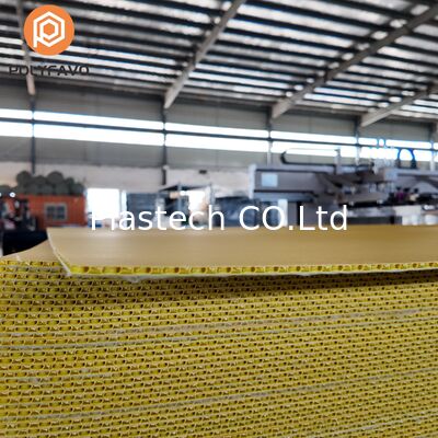 PP Honeycomb Floor Protector Sheet 3mm 5mm, V2 Flame Retardant Floor Protection Board, Custom Print Eco Friendly